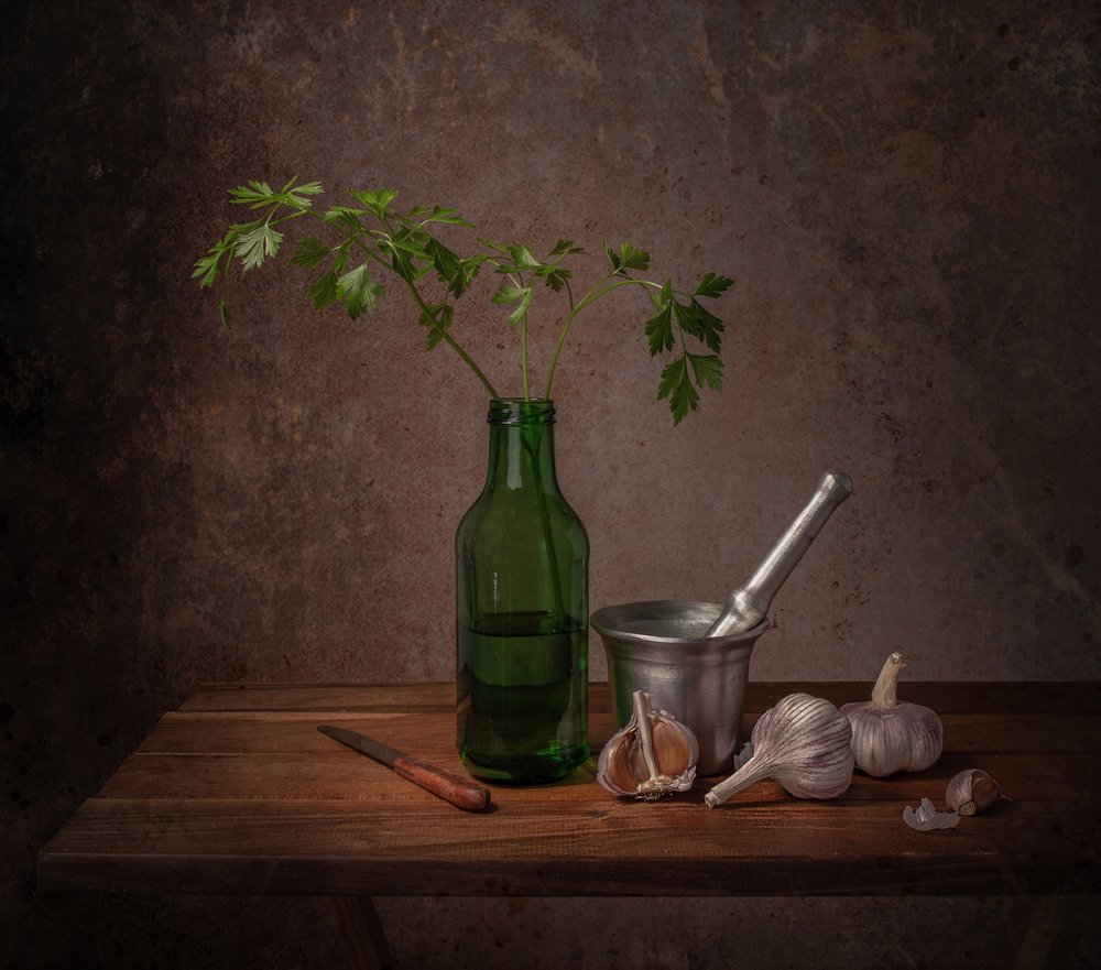 Ingredientes para una cocina rústica de Margareth Perfoncio