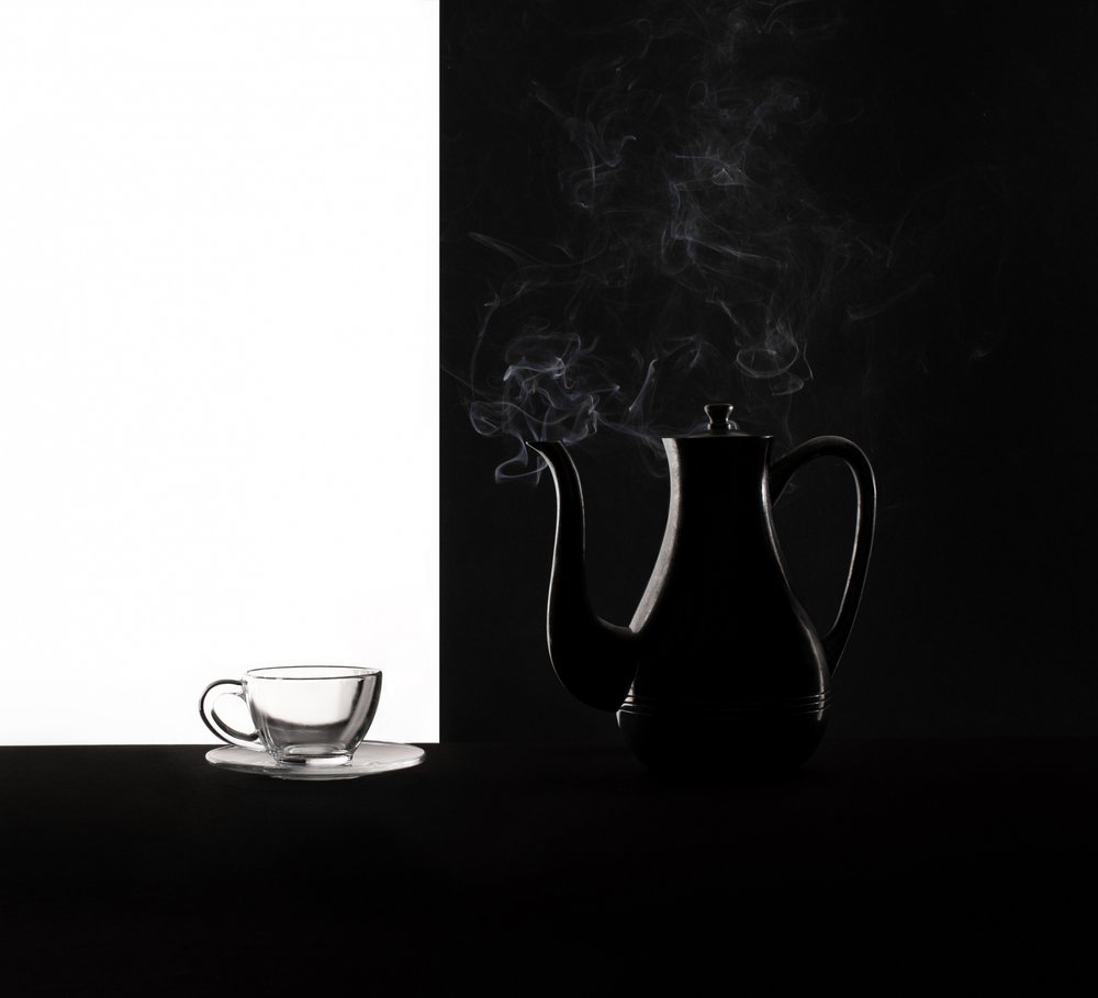 Contraste del café al vapor de Margareth Perfoncio