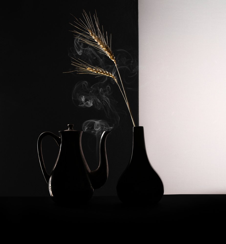 Tetera humeante «Golden Wheat» de Margareth Perfoncio