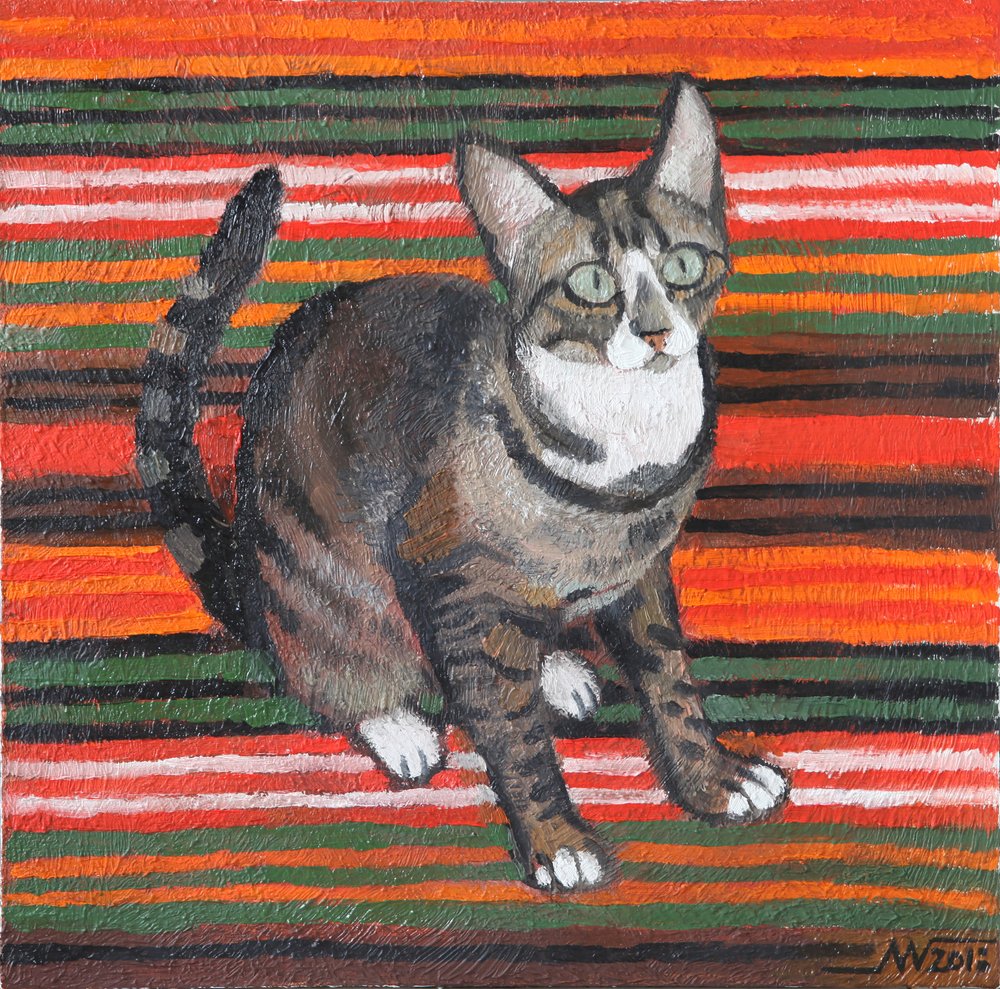 Tabby con rayas de Marina Gorkaeva