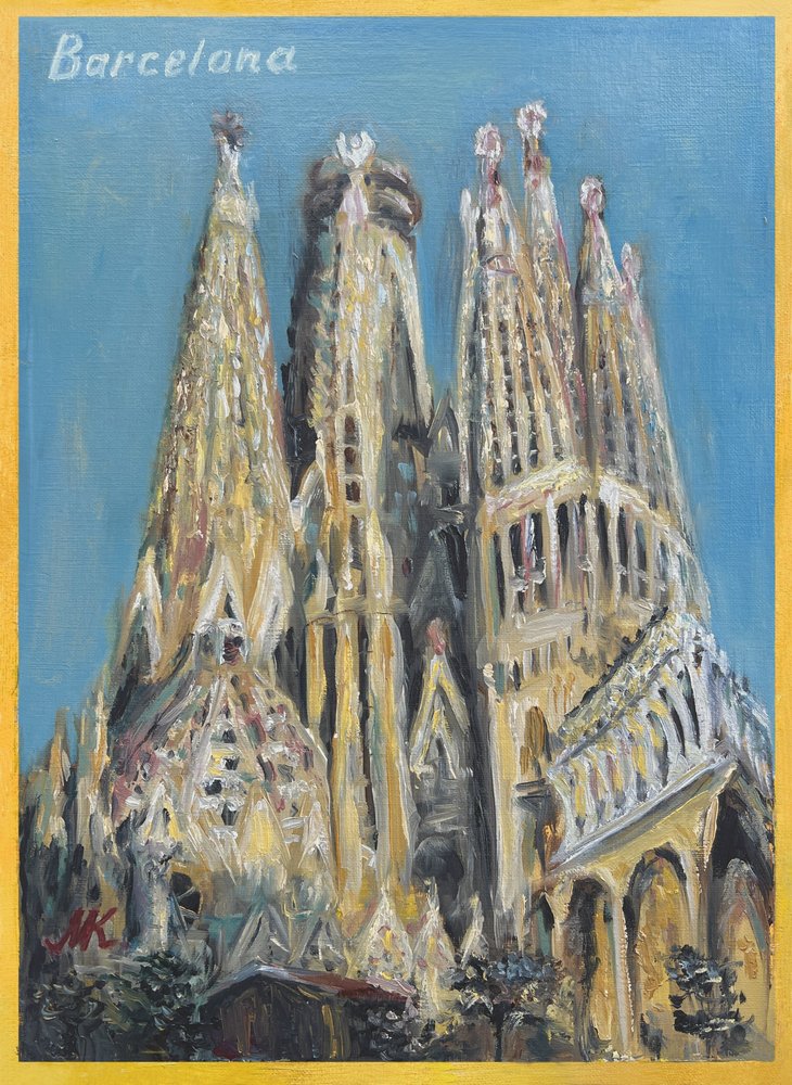 Sagrada Familia Barcelona de Marina Kozyr