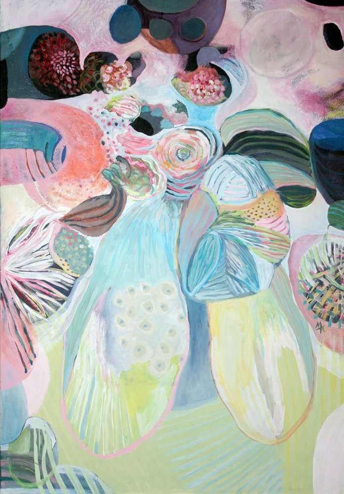 Abstracto orgánico de ensueño de Marina Nelson