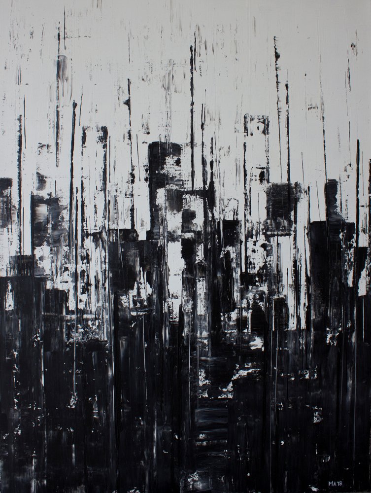 Paisaje urbano descarnado de Marloes Aerts