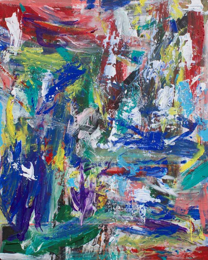 Pinceladas abstractas llenas de vida de Marloes Aerts