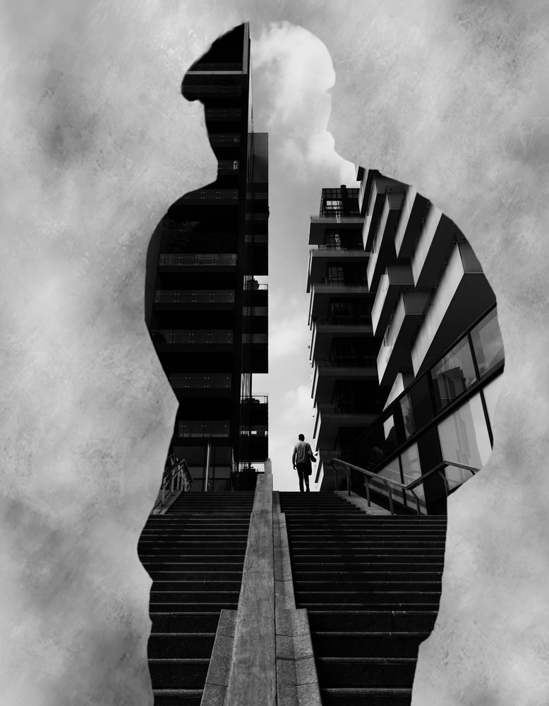 Viaje de una silueta urbana de Martin Agius