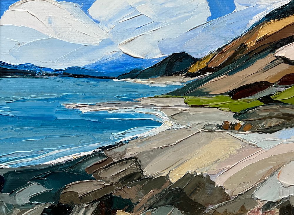Paisaje costero sereno de Maxine Shore