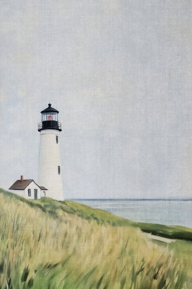 Faro en Grassy Dunes de Melloi Art Prints