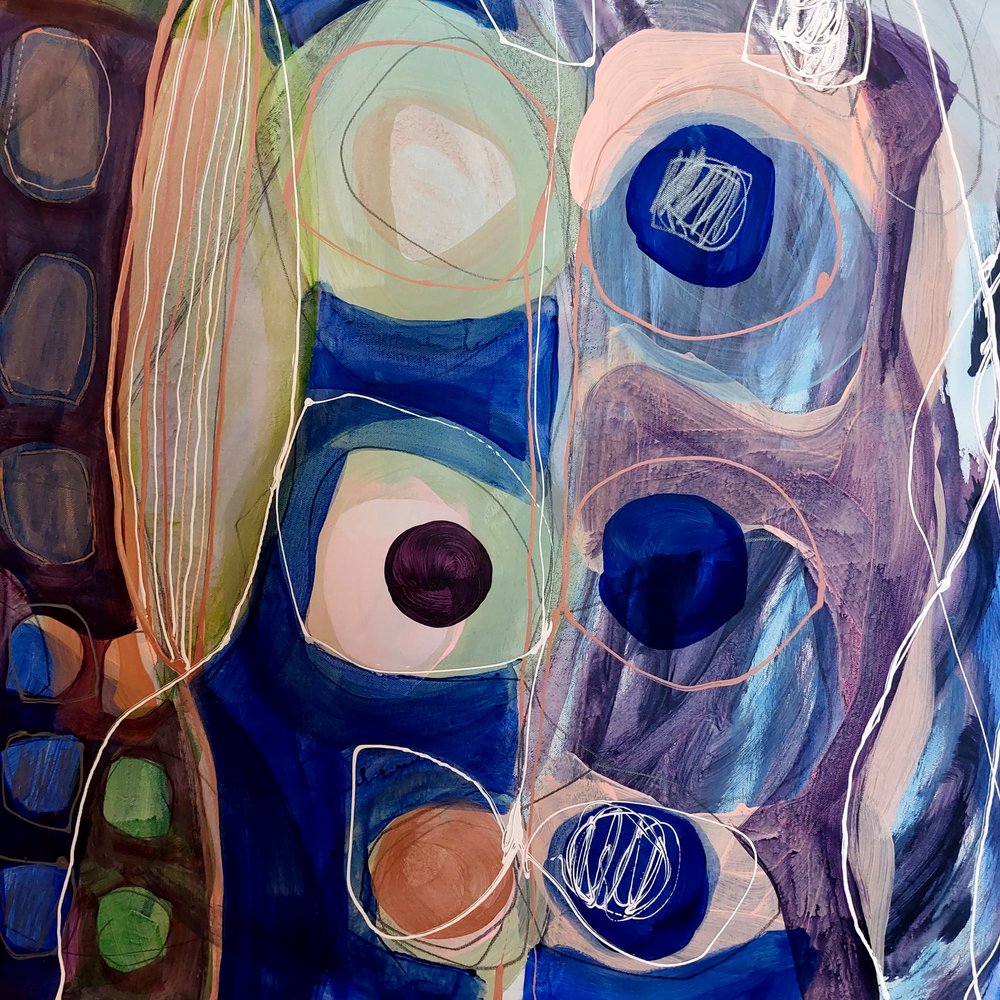 Formas abstractas serenas de Monika Riethmueller