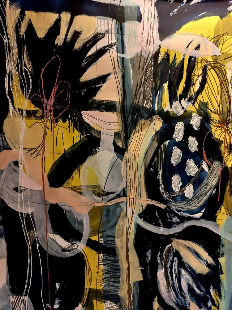 Energía abstracta y vibrante de Monika Riethmueller