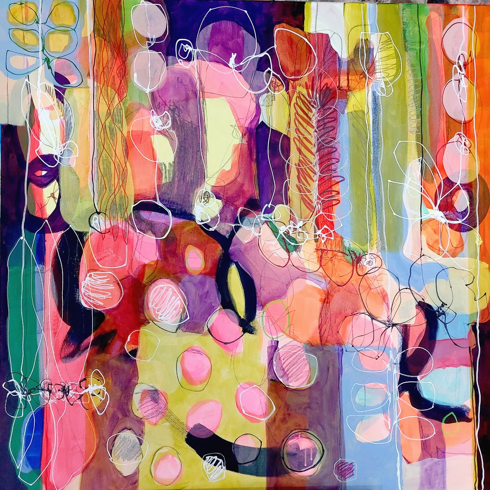Formas abstractas llenas de vida de Monika Riethmueller