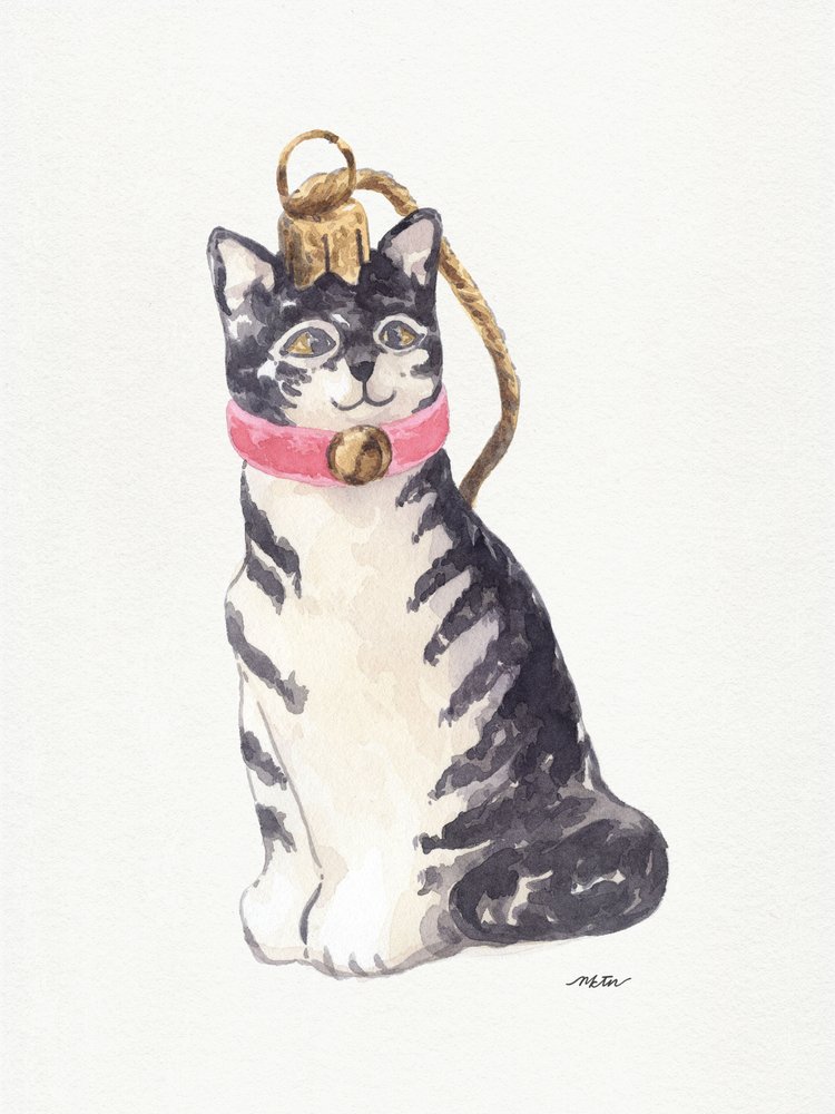 Adorno atigrado adorable de NKTN
