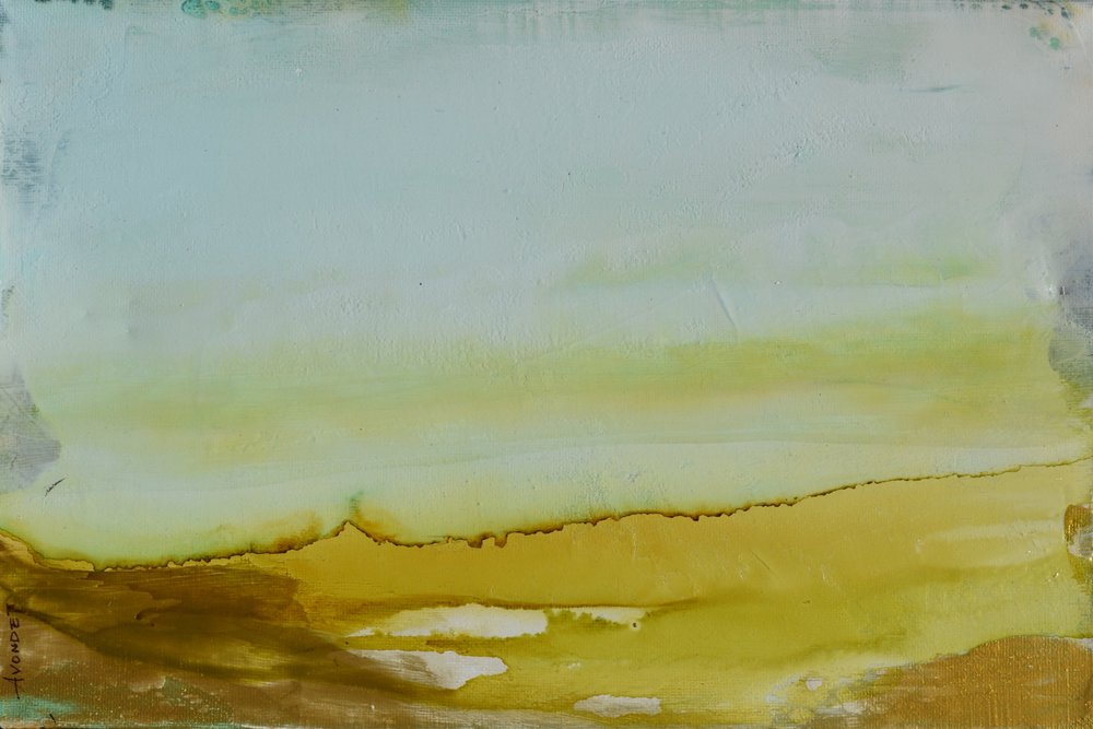 Paisaje abstracto y sereno de Natalie Avondet