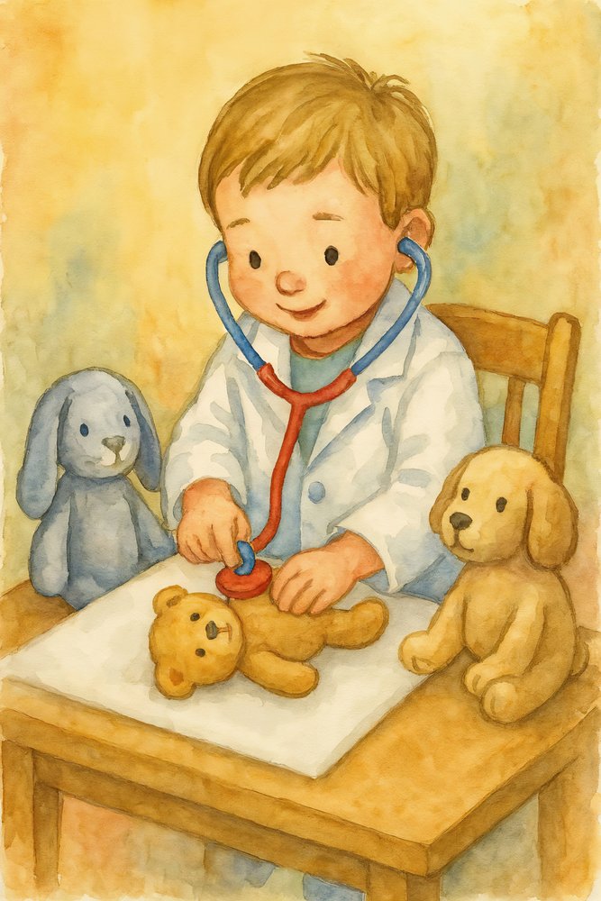 La revisión del pequeño doctor de Natalie Bruns