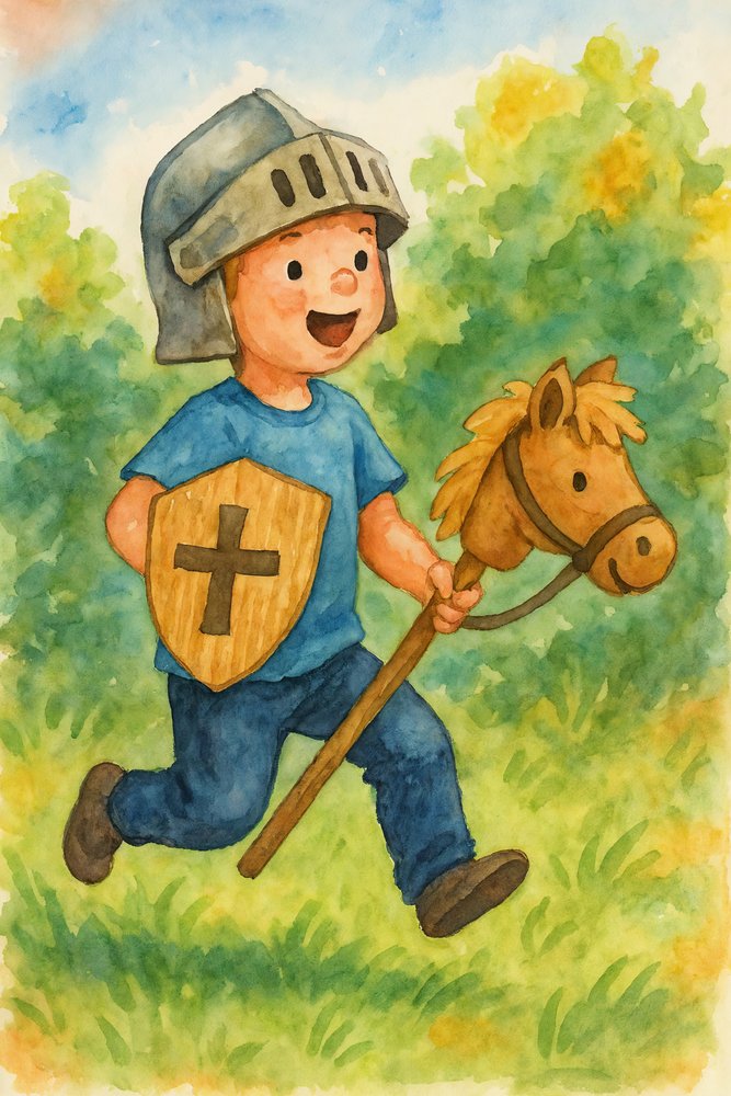 La aventura del pequeño caballero de Natalie Bruns