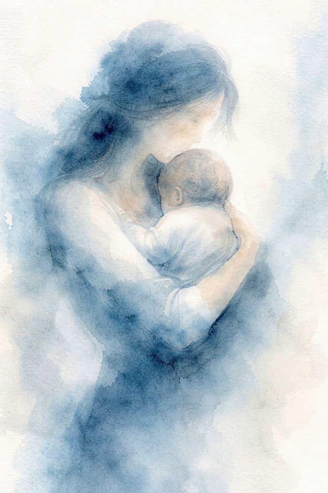 Abrazo cariñoso de Natalie Bruns