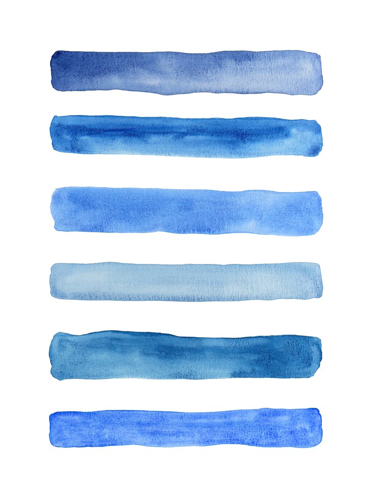 Degradado azul sereno de Natalie Bruns