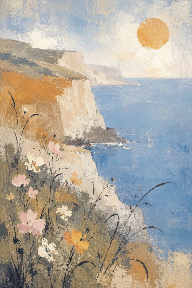 Flores de la costa soleada de Natalie Bruns