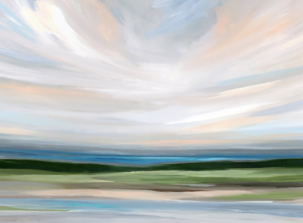 Paisaje abstracto y tranquilo de Nicole Walsh
