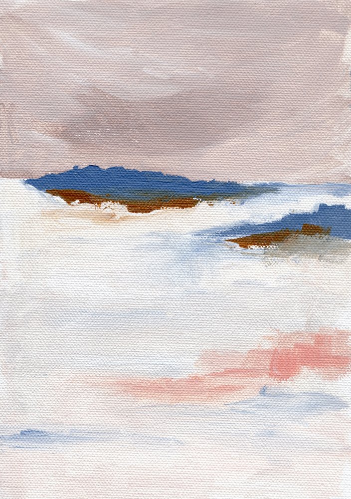 Horizonte sereno en tonos pastel de Nikita Jariwala