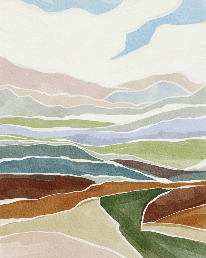 Matices paisajísticos en capas de Nikita Jariwala