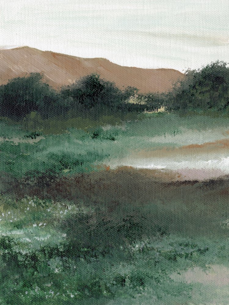 Paisaje de la Montaña Brumosa de Nikita Jariwala