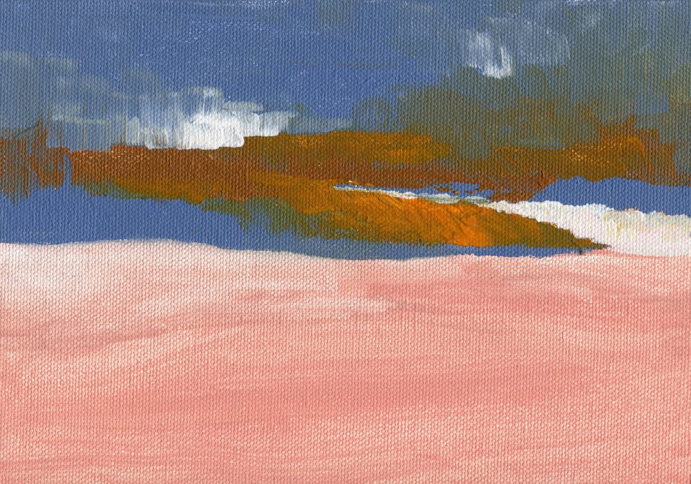 Horizonte del desierto rosa de Nikita Jariwala