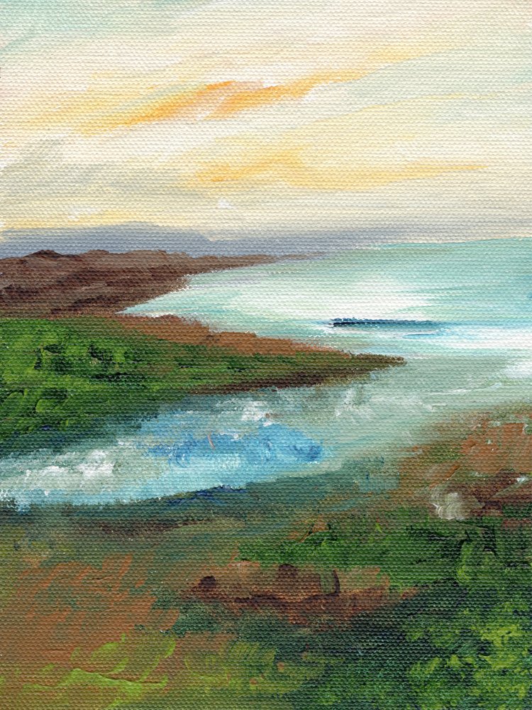 Paisaje costero sereno de Nikita Jariwala