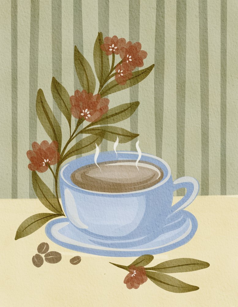 El aroma del café recién hecho de Nikita Jariwala
