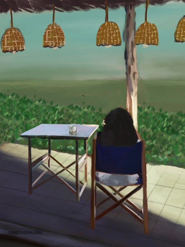 Vista tranquila al aire libre de Osheensgallery