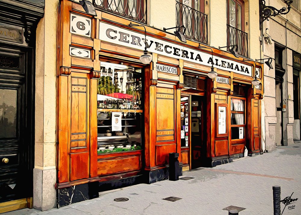 Cervecería Alemana de Madrid de Osvaldo Russo