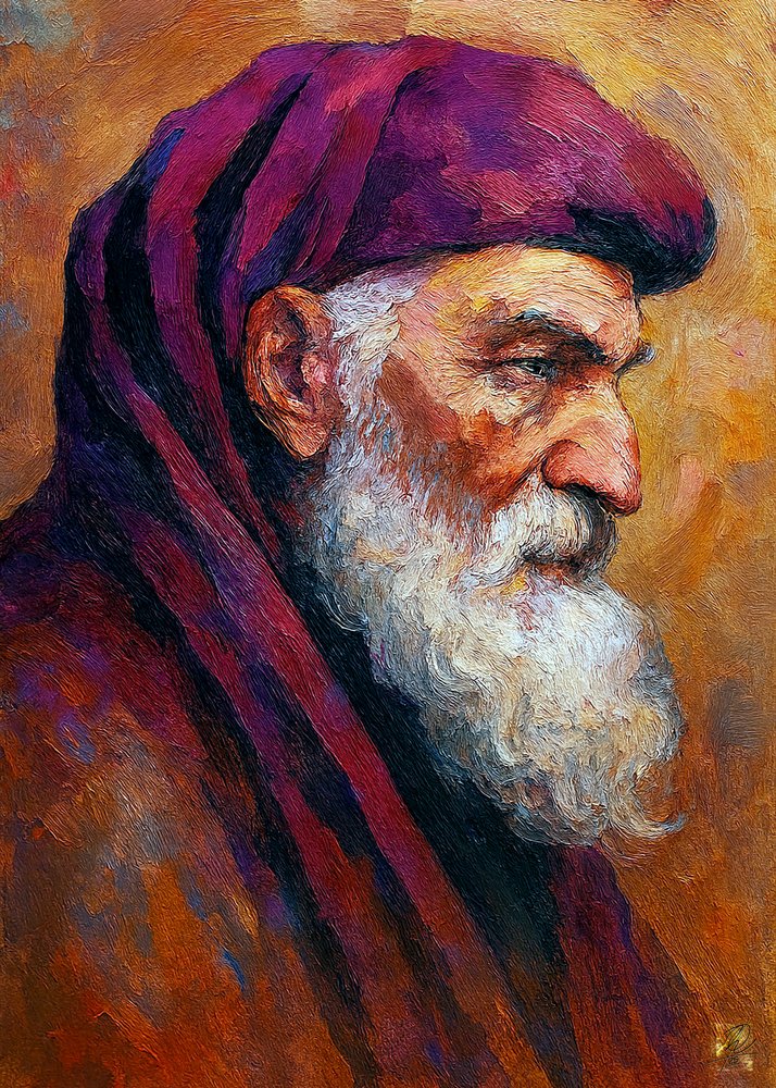 Sabio antiguo y contemplativo de Osvaldo Russo
