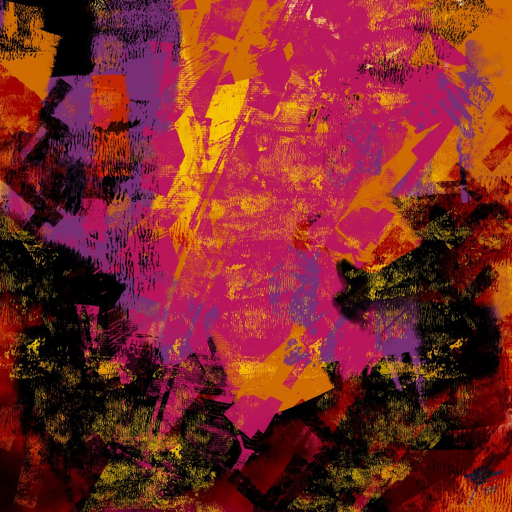 Grunge abstracto y enérgico de Osvaldo Russo