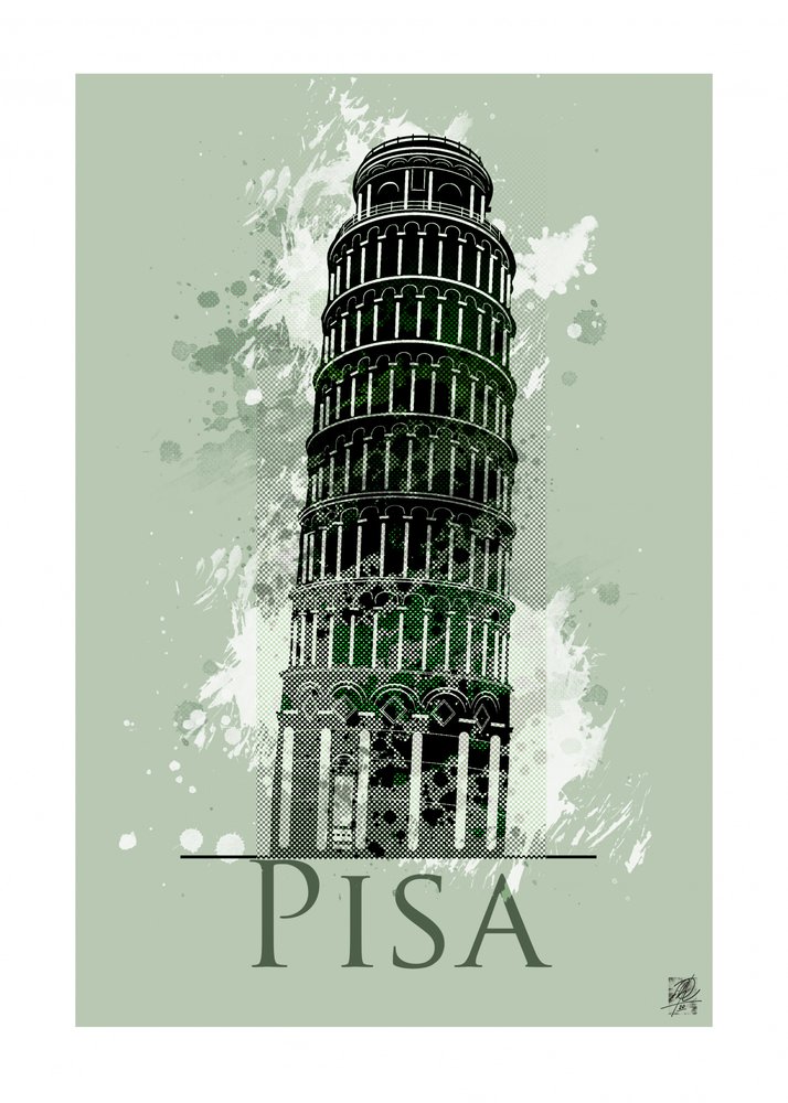 La Torre Inclinada de Pisa de Osvaldo Russo