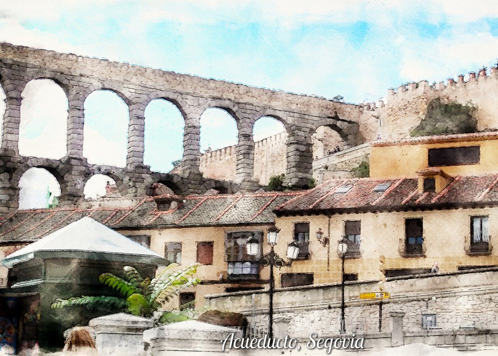 Acueducto romano de Segovia de Osvaldo Russo