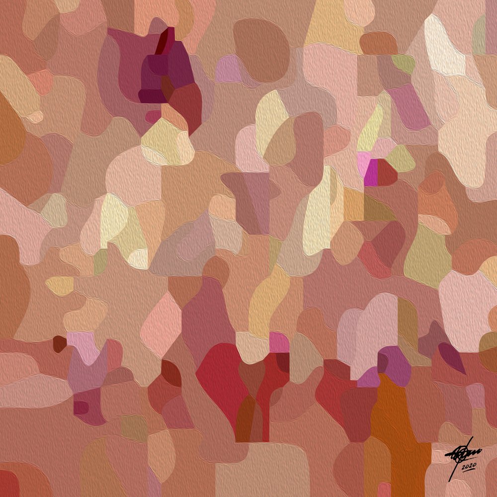 Abstracto suave y tenue de Osvaldo Russo