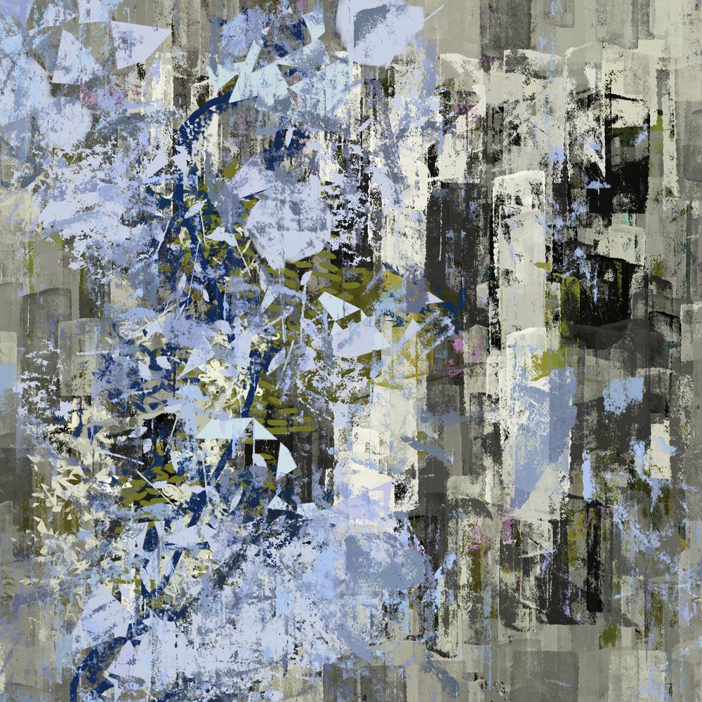 Azules de ciudad fragmentada de Pelin Atilla