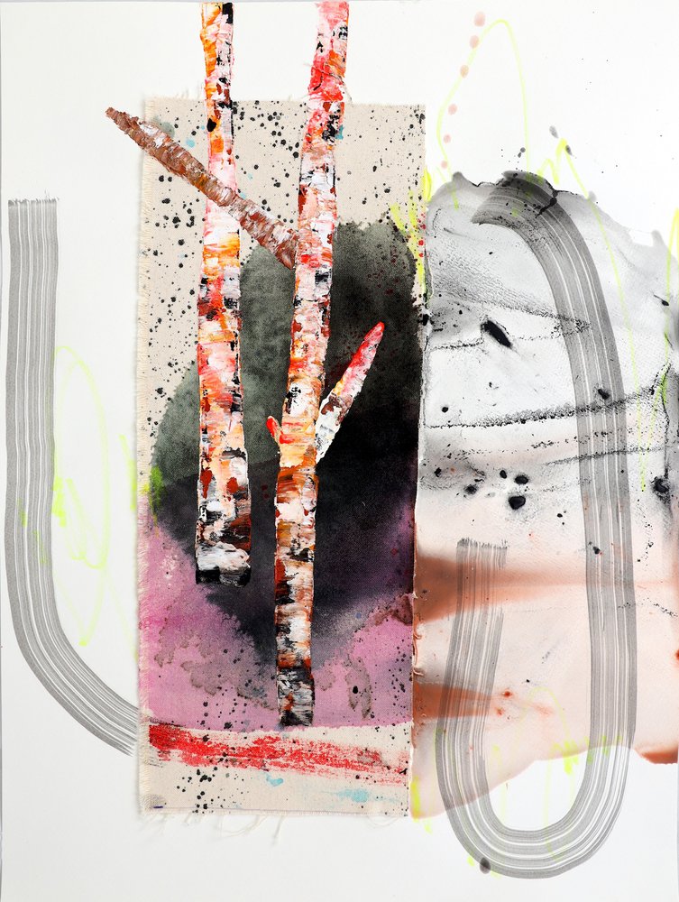 Abedules abstractos llenos de color de Poonam Choudhary