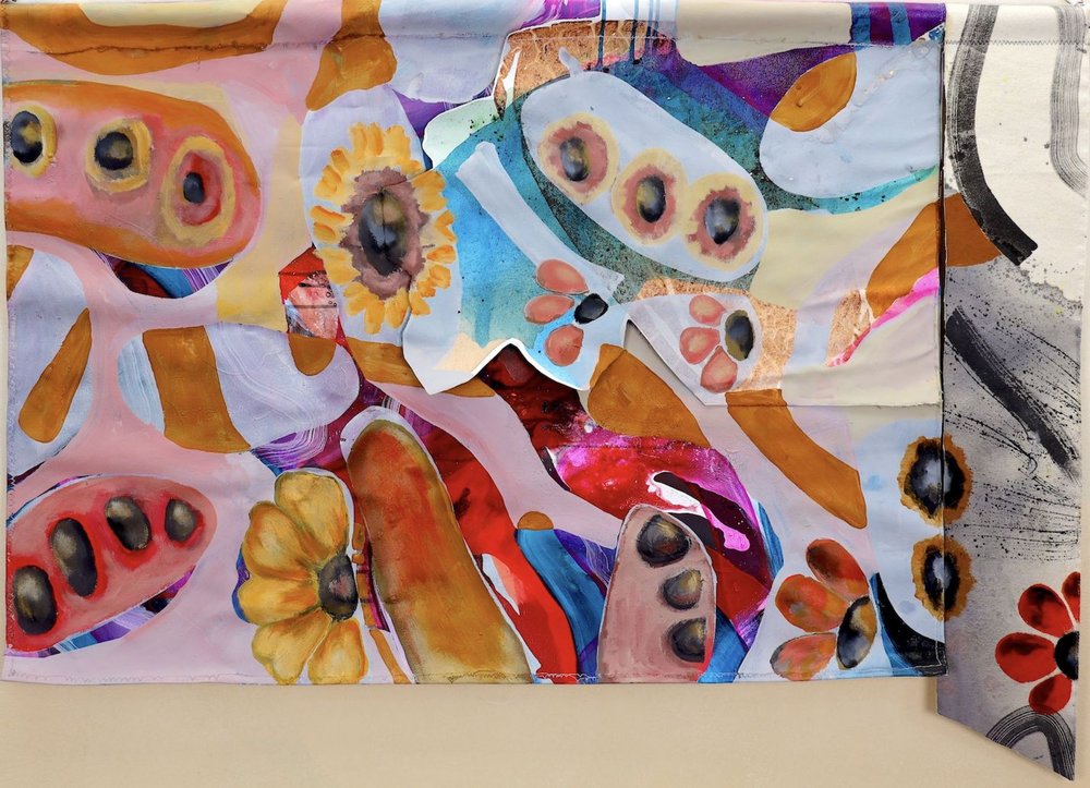 Flores abstractas llenas de colorido de Poonam Choudhary