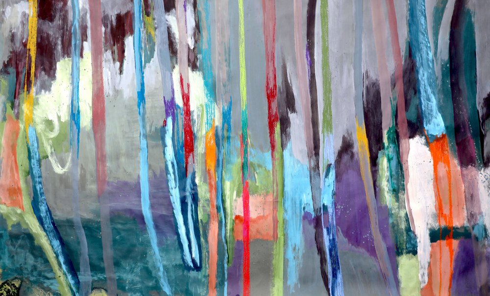 Líneas abstractas llenas de vida de Poonam Choudhary