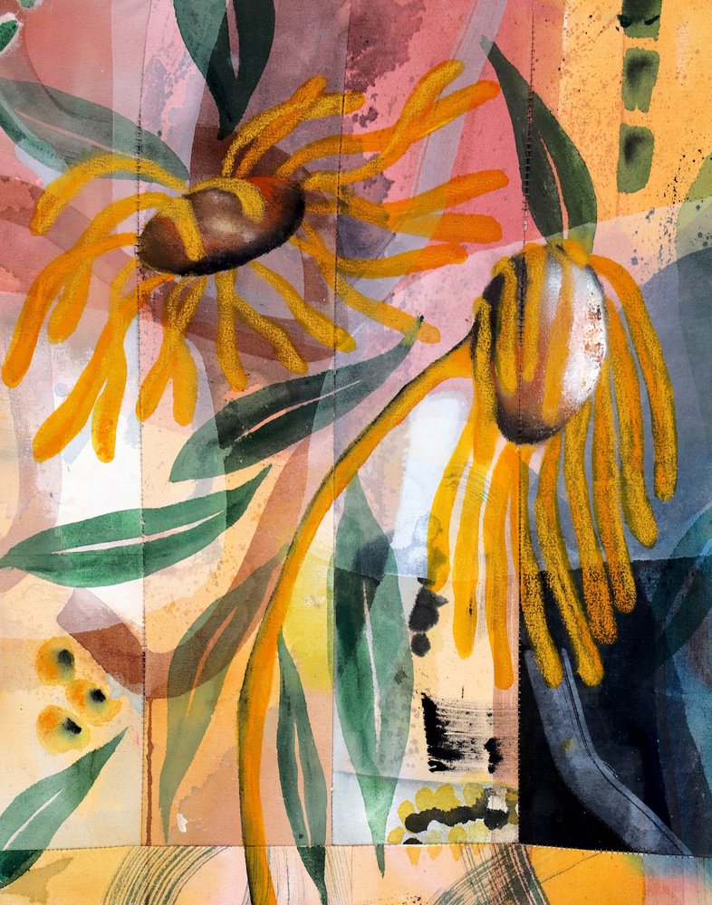 Plantas de un amarillo intenso de Poonam Choudhary