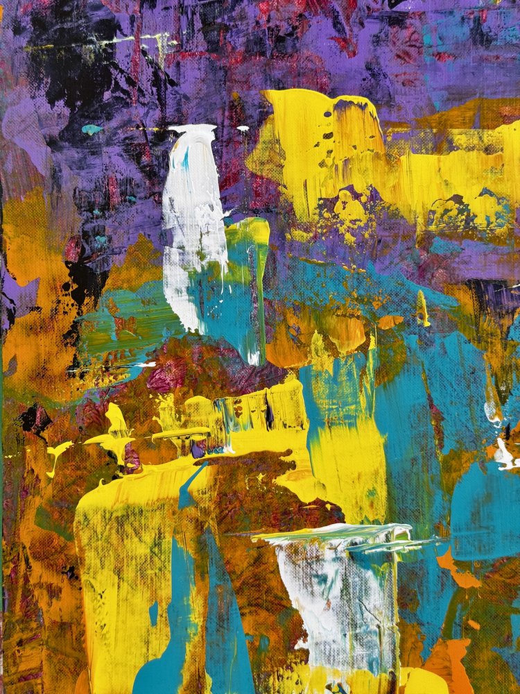 Pinceladas abstractas llenas de vida de Preston Harmon