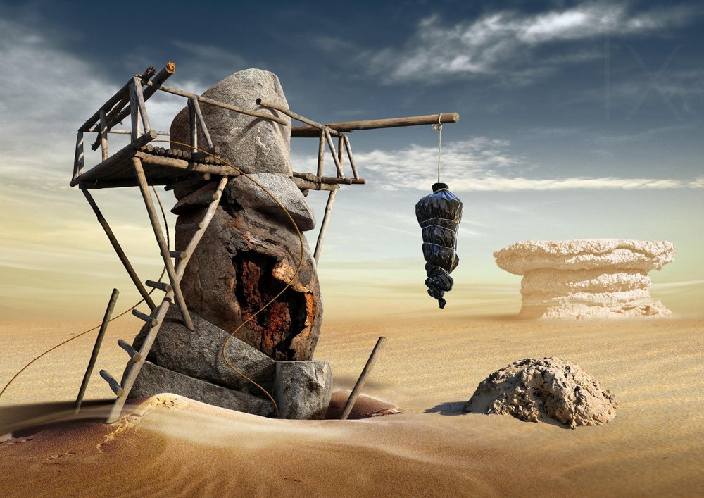 El misterioso ídolo del desierto de Radoslav Penchev