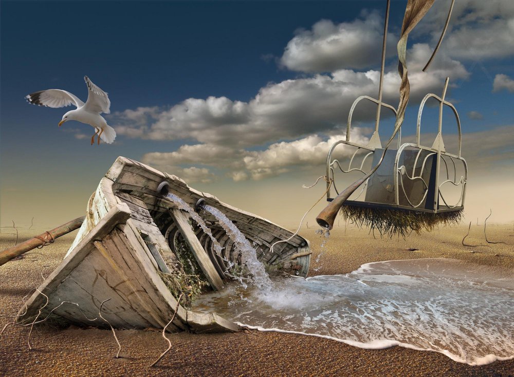 Un sueño surrealista en el desierto de Radoslav Penchev