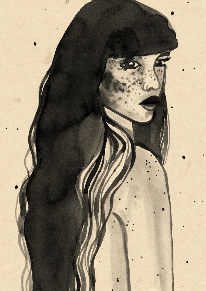 La mujer de pelo largo de Raissa Oltmanns
