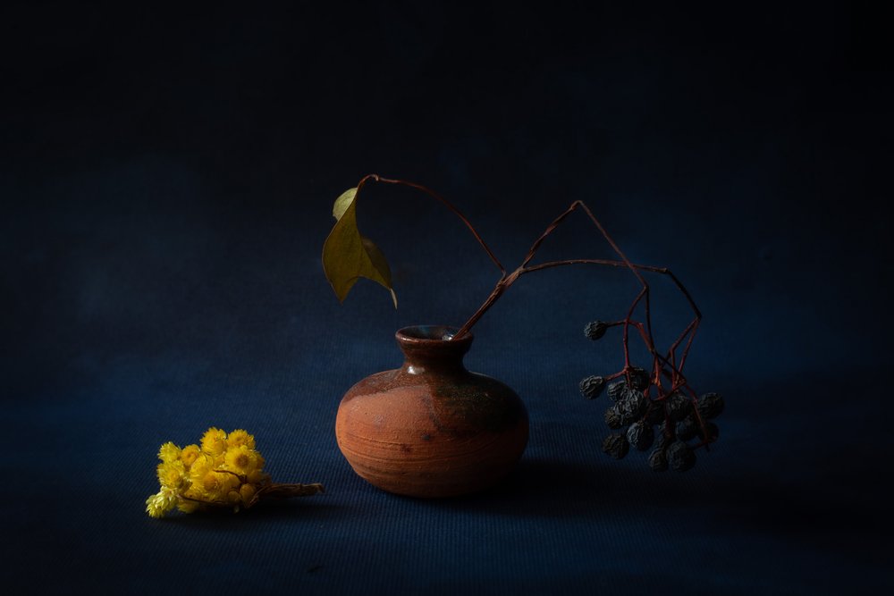 Naturaleza muerta de un otoño tranquilo de Ramiz Sahin