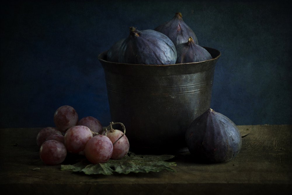 Higos y uvas rústicos de Ramiz Sahin