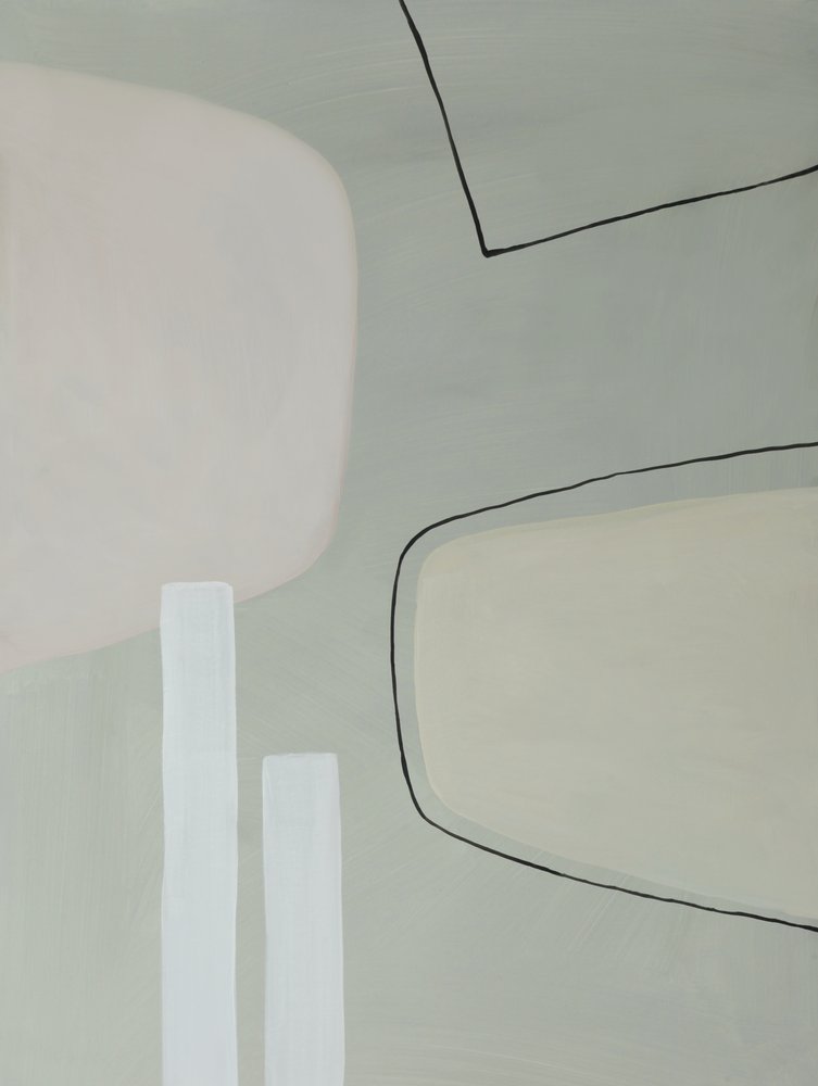 Formas abstractas suaves de Renate Holzner