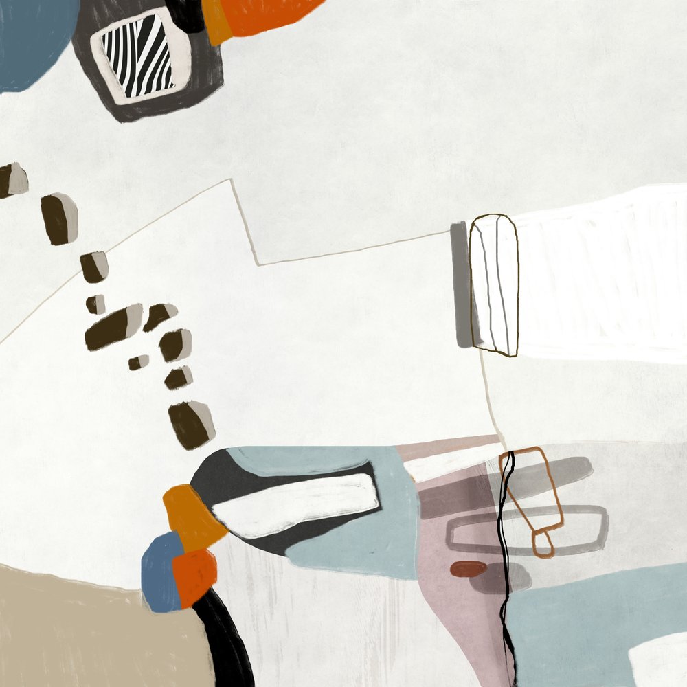 Formas abstractas modernas de Roberto Moro