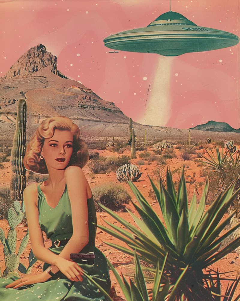 Encuentro con un ovni en el desierto de Samantha Hearn