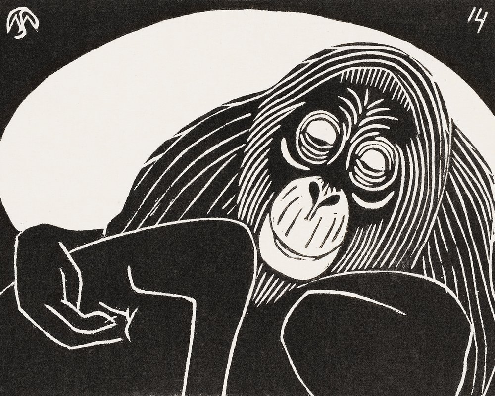 Orangután de Samuel Jessurun de Mesquita